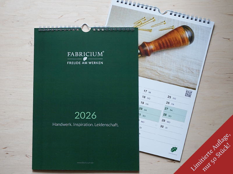 Fabricium Kalender 2026