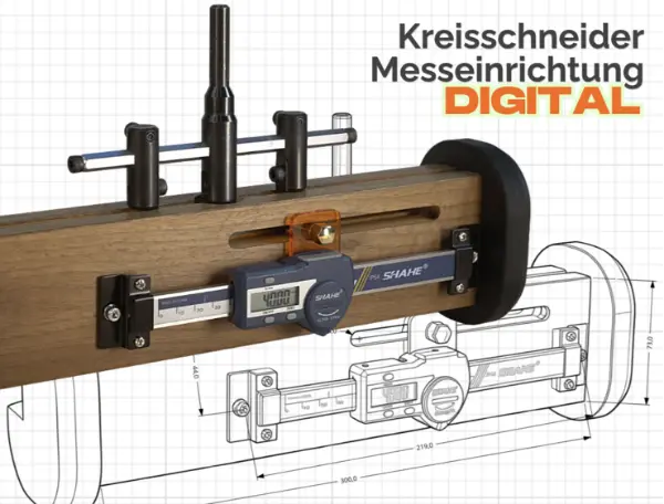 Bauplan zur digitalen Messeinrichtung Kreisschneider jetzt verfügbar!