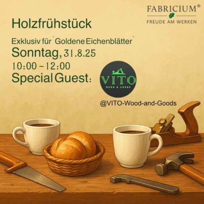 Fabricium Holzfrühstück